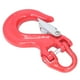 thumbnail image 5 of Gancho De Horquilla, Gancho De Cabrestante Con Recubrimiento En Polvo Rojo Resistente Universal De Acero Con Pestillo De Seguridad Para Vehículo, 5 of 8