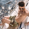 thumbnail image 2 of luoweisi Men's Beach Shorts Quick Dry Swim Trunks with Mesh Lining Hedgehog L, 2 of 5
