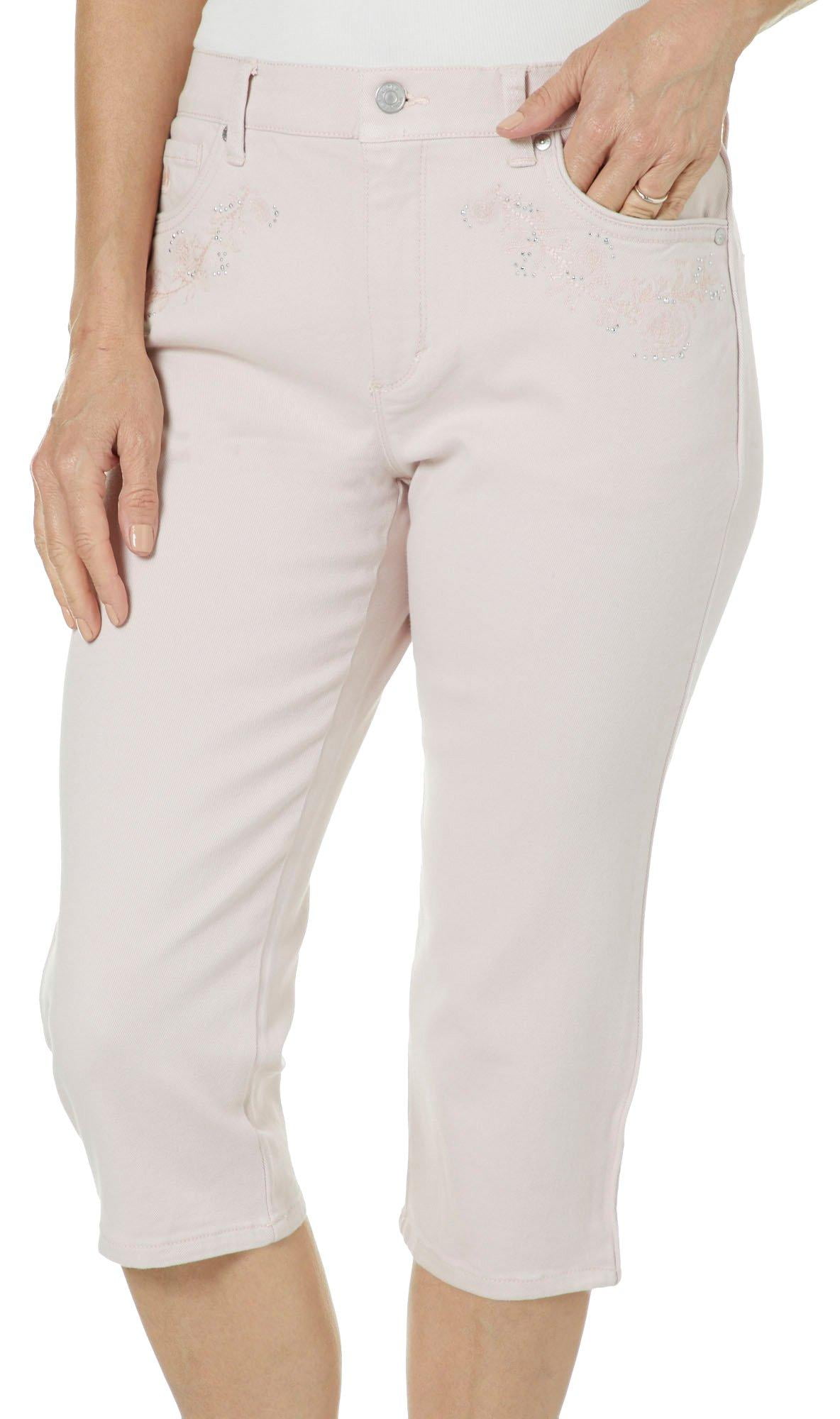 gloria vanderbilt white pants