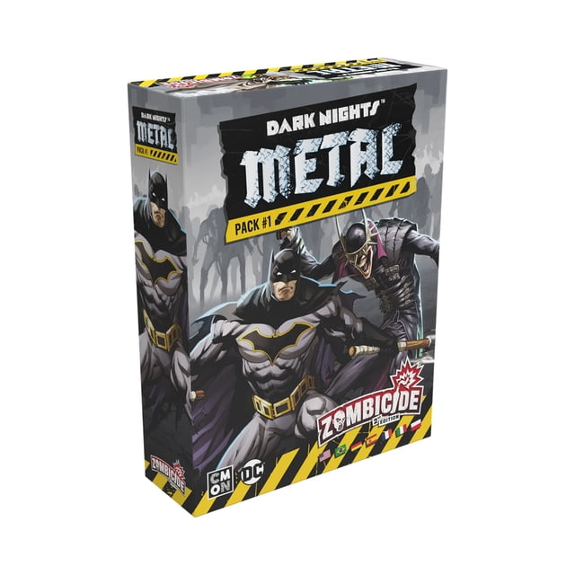 Juego de mesa Zombicide Dark Night Metal Pack #1 Batman 14+ Age