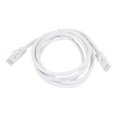 thumbnail image 2 of Monoprice FLEXboot Series - Patch cable - RJ-45 (M) to RJ-45 (M) - 7 ft - UTP - CAT 5e - booted, snagless, stranded - white, 2 of 2