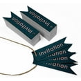 thumbnail image 4 of Inkdotpot Rose Gold Foil Paper Hang Tags Invitation Party Favor Tags 50 Pieces, 4 of 6