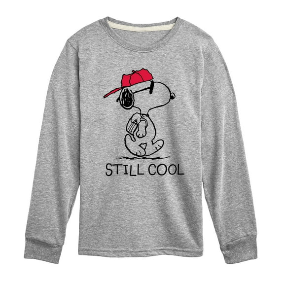 Peanuts - Snoopy Still Cool - Toddler & Youth Long Sleeve Graphic T-Shirt