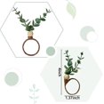 thumbnail image 4 of 6PCS Eucalyptus Napkin Rings Farmhouse Napkin Rings Home Decor Faux Greenery Napkin Holders for Weddings Family Gatherings Party, 4 of 7