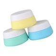 thumbnail image 3 of 3pcs Travel Cream Case Silicone Cream Case Cosmetic Emulsion Case Travel Silicone Bottle Portable Cream Bottle (20ml), 3 of 6