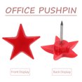 thumbnail image 3 of WHAMVOX 50pcs Push Pins For Bulletin Board Metal Red For Securing Papers, 3 of 6