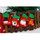 thumbnail image 5 of Injueey Calcetín de Navidad colgante con purpurina árbol de Navidad chimenea pared ventana regalos bolsa presente calcetín fiesta Kits de decoración para fiestas, 5 of 6