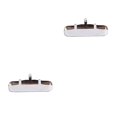 thumbnail image 1 of Eigraketly Guitar Neck Pickup Cover Sturdy Nickel-plated Lid Covers Pick-up Supplies Sound Banjo Instrument Shell Como se muestra 2piezas Eigraketly CBP470983, 1 of 6