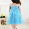thumbnail image 3 of Robe Fille Flocon de Neige Manches Longues Robe de Performance Princesse, 3 of 6