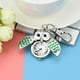 XZNGL Pocket Watch Chain Fashion Gorgeous Owl Watch Clip Pocket Keychain – image 3 sur 8