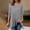 Gray, variant on Idoravan Lightweight Sweaters for Women 2024 Spring Women Casual Full Long Sleeve Casual Loose Tunic Tops Crewneck Sweatshirts Blue XL