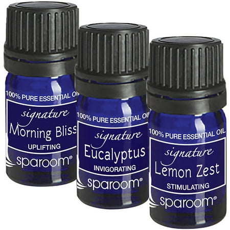 Sparoom Essential Oil Set Vitality Sensory Pack, 5mL, 3 count