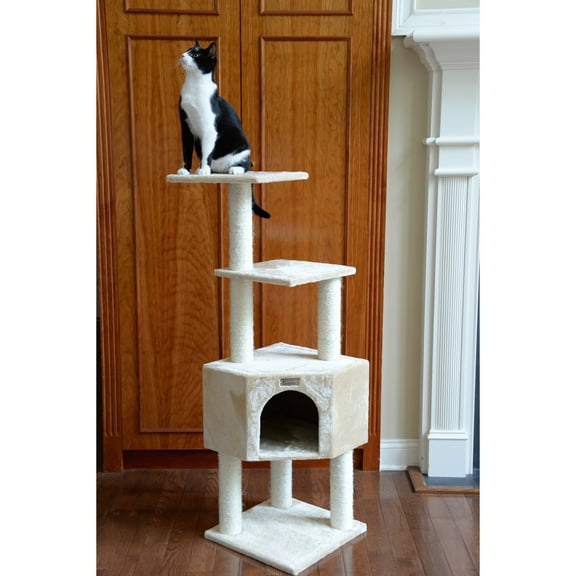 GleePet 48" Cat Tree GP78480321 Beige