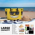 thumbnail image 5 of Daiia Smiling With Sunglasses Beach Travel Bag - Water-Resistant Beach Bag, Lightweight Tote with 7 Pockets for Women and Men - Gym,Pool,Camping,Reusable Grocery Bag, 5 of 7