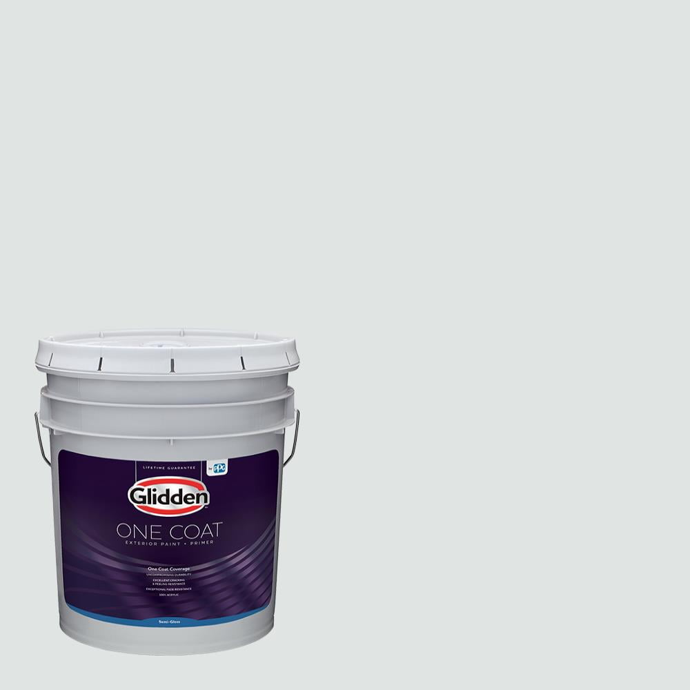 Glidden One Coat Interior Paint and Primer, Gray Glimpse ...