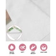 thumbnail image 6 of St. Patrick's Kitchen Dish Towels for Drying Dishes Set of 3, Lucky Shamrock Green Eucalyptus Floral Vintage Waffle Weave Microfiber Hand Tea Bathroom Towels Quick Dry & Absorbent Towel 15.7x23.6, 6 of 7