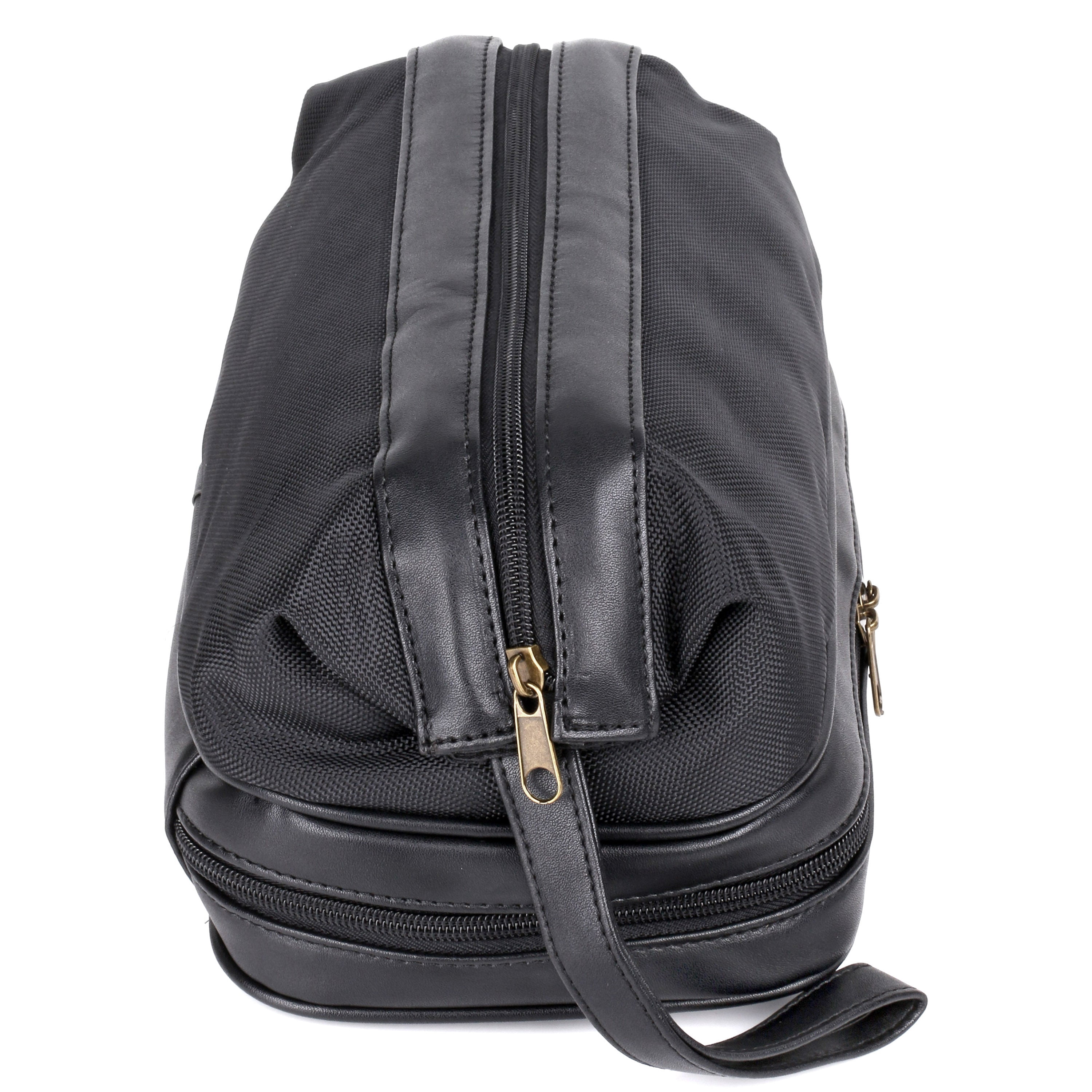 Dopp Men's Super Travel Kit with Bonus Items Nylon, Black