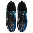 thumbnail image 2 of Dobermann Police Dog Thin Blue Line Christian Cross Running Shoes Sneakers Mesh Black Size 13, 2 of 5