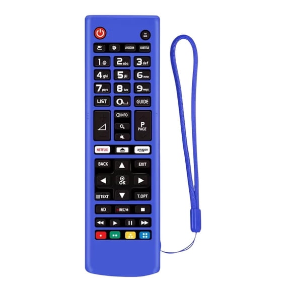 Funda De Silicona Universal Para Control Lg Smart Tv Case Lg Smart Tv Azul Rey