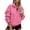 Pink, variant on PRETTYGARDEN Womens Half Zip Oversized Sweatshirts Fleece Hoodies Trendy Long Sleeve Pullover Tops Y5k Fall Outfits