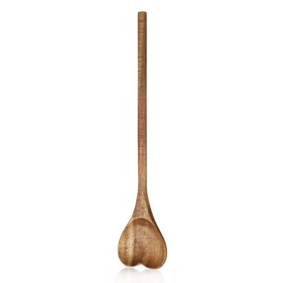 Elegant Wooden Honey Spoon for Home Use Made of Premium Wood with Ergonomic Handle Brown 13.5 Inch