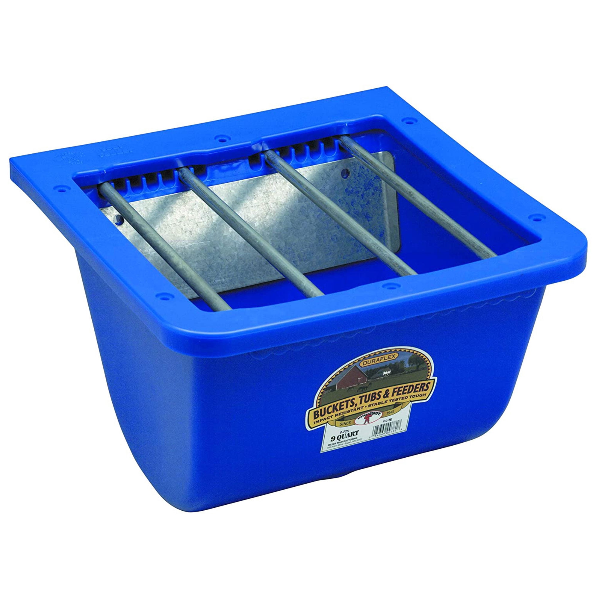 Little Giant® Foal Feeder | Foal and Small Animal Creep Feeder | Adjustable Steel Bars | 9 Quart