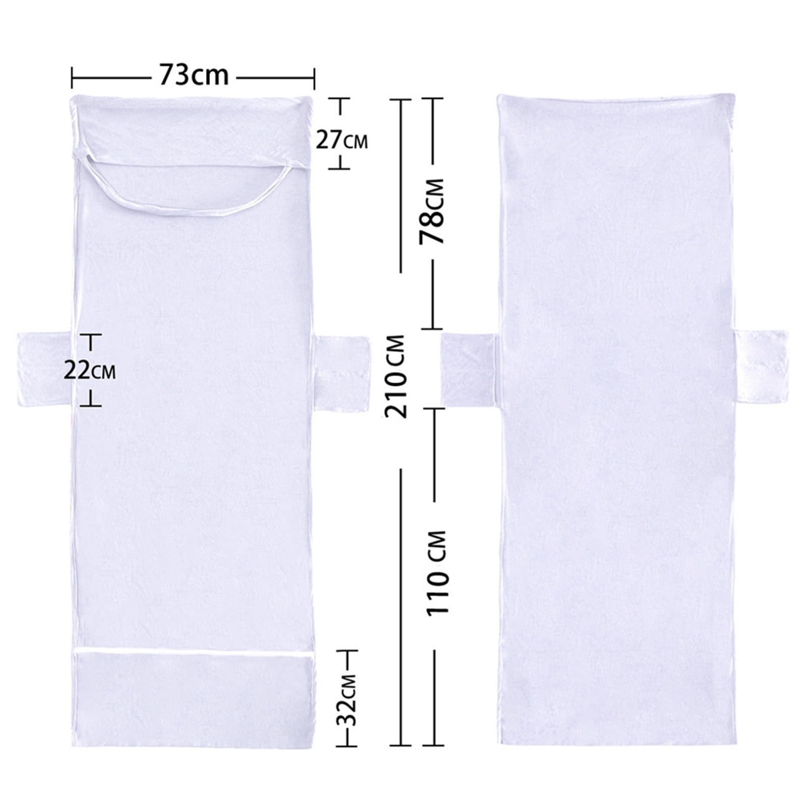 Mouliraty Beach Towel Lounger Cover, Beach Chair Towel, Beach Chair Blanket, 73x210cm, Multi-Purpose Towel, Beach, Pool, Bath, Travel, Picnic, Camping Towel