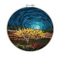thumbnail image 1 of SPRING 1pc Landscape Creative Hand embroidery diy embroidery material pack #4, 1 of 9