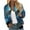 Blue, variant on QATAINLAV Zip Up Bomber Jacket for Women 2024 Halloween Print Baseball Jacket Trendy Casual Varsity Jacket Lightweight Windbreaker Moto Biker Jacket with Pockets Today's Deals of the Day Blue S