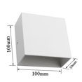thumbnail image 4 of AC 85-265V 6W Cubo LED Apliques de pared Luz COB moderna Lámpara de pared Accesorios de ilu Abanopi Luz de pared, 4 of 7