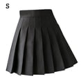 thumbnail image 1 of Falda plisada Mini uniforme de colegiala de tenis de cintura alta con pantalones cortos, negro, S Monstrate AP001094-06, 1 of 7