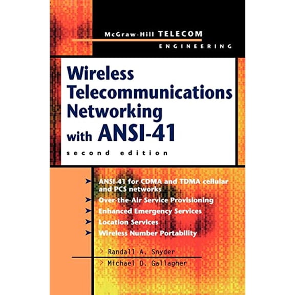 Pre-Owned Wireless Telecommunications Networking with ANSI-41 (Hardcover) 0071352317 9780071352314