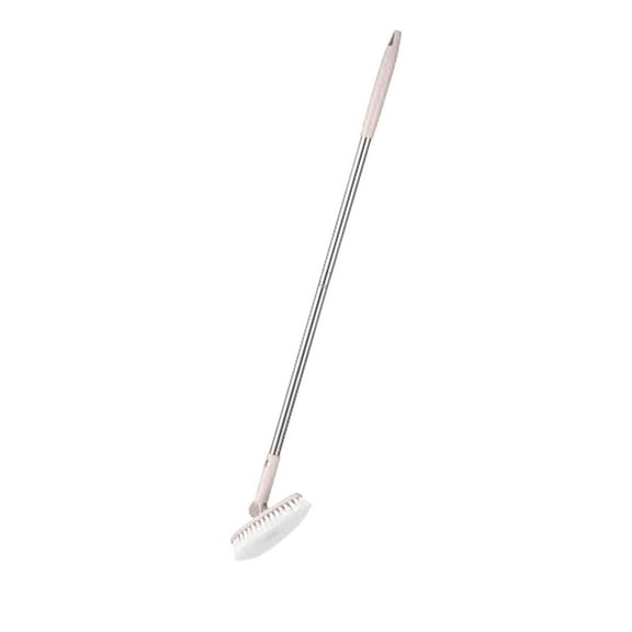 Heavy Duty Floor Scrub Brush with Long Extendable Handle for Shower, Kitchen, Tile, Grout, Deck Cleaning – 1 Pack – Sturdy Scrubber for Home Use