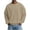#Khaki, variant on DPTALR Men's Casual Loose Fashion Round Neck Long Sleeve Pullover Shirt Top,Navy, L
