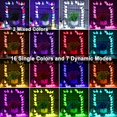 thumbnail image 2 of Cadena de luces OMIKA con forma de globo que cambia de color, 16.4 pies, alimentada por USB, 2 of 8
