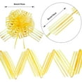 thumbnail image 2 of 12 Pcs Pull Bow Large Organza Pull Bow Gift Wrap Pull Bow With Ribbon For Wedding Gift Baskets, 6 Inches Diameter, 2 of 6