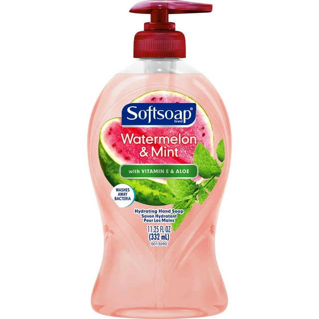 Softsoap Hydrating Liquid Hand Soap Pump, Watermelon & Mint - 332 ML