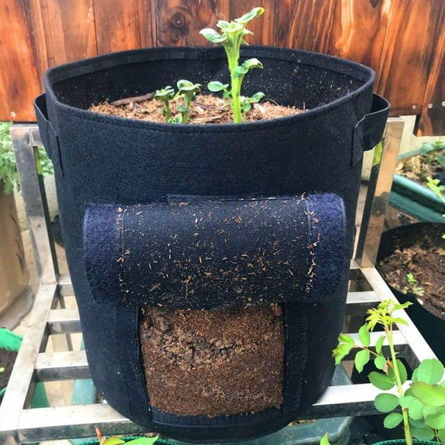 Christmas Tools & Home Improvement,Planter Bags Nonwoven Garden Bag Vegetable Potato Planting Bags Pot