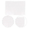 thumbnail image 6 of Raindrops 4Pcs Wrapping Paper Red White for Creative Craft Projects 70x50cm, 6 of 8