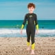 thumbnail image 5 of Traje de Baño de Manga Larga Sunnimix para Surf Protección UV Niños Traje de Buceo L Gris, 5 of 7