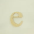 thumbnail image 4 of Package of 1, 8 Inch X 3/4" Thickness Baltic Birch Wood Letter e in The Times New Roman Font, Thick, Lower Case for Art & Craft Project, Made in USA, 4 of 4