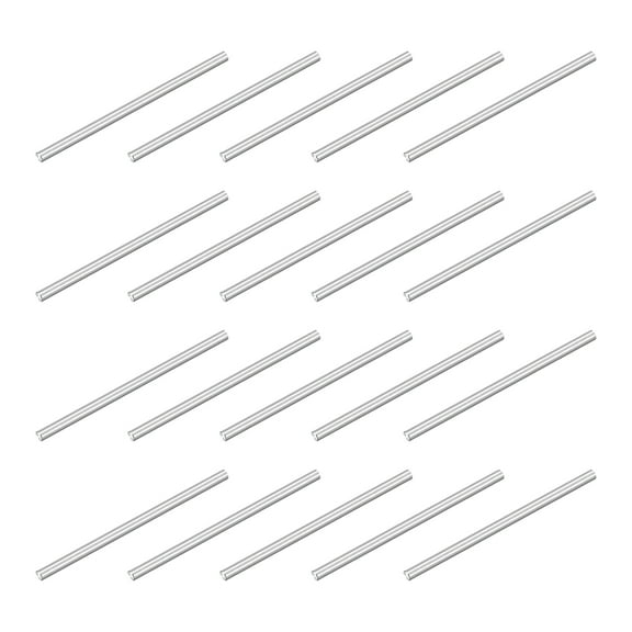 80Pcs M1x20mm 304 Stainless Steel Dowel Pin, Cylindrical Shelf Support Peg Pin