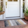 thumbnail image 3 of Dalyn Rugs Machine Washable Indoor/Outdoor Chantille Gold 1'8" x 2'6" Rug, 3 of 7