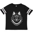 thumbnail image 3 of Inktastic Tribal Wolf Head Boys or Girls Toddler T-Shirt, 3 of 5