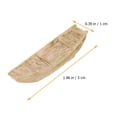 thumbnail image 2 of Miangastore Miniature Creative Fishing Boat Statues Assorted Color Resin 12Pcs 2x0.39in, 2 of 8