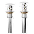 thumbnail image 4 of Novatto NP-U233921CH Rectangular White Undermount Sink with Chrome Overflow Drain, 4 of 6