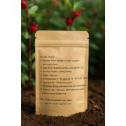 100+ Roselle Seeds (Hibiscus sabdariffa) – Florida Cranberry, Jamaican Sorrel, October Hibiscus – Heirloom Red Sorrel for Herbal Tea, Jams & Garden Planting