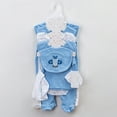 thumbnail image 2 of YDFCWX Layette Newborn Set Preemie Baby Boy Girl Clothes Baby 8-Piece Set 3 Months Layette Set 8PCS Set Baby Outfits Boy Gifts Layette Set for 0-3 Months,Blue, 2 of 4