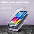 thumbnail image 3 of TiMOVO Case for iPad (A16) 11th Generation 11 Inch 2025, iPad 10th Generation Case 2022 with Screen Protector, Heavy Duty Shockproof Rugged Protective Cover,Taro Purple, 3 of 8