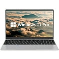 thumbnail image 1 of Auusda Ordinateur Portable 15,6 Pouces Intel N95 jusqu'à 3,4 GHz, 32 Go DDR4 RAM, 1 To NVMe SSD, Windows 11 Pro, 1 of 8